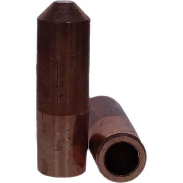 Tuffaloy - Spot Welder Tips For Use With: 5RW Electrode Holder Type: Straight Tip E Nose (Truncated) - Apex Tool & Supply
