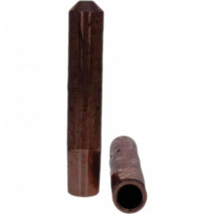 Tuffaloy - Spot Welder Tips For Use With: 7RW Electrode Holder Type: Straight Tip E Nose (Truncated) - Apex Tool & Supply