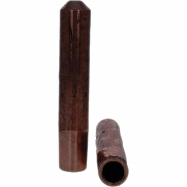 Tuffaloy - Spot Welder Tips For Use With: 4RW Electrode Holder Type: Straight Tip E Nose (Truncated) - Apex Tool & Supply