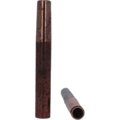 Tuffaloy - Spot Welder Tips For Use With: 4RW Electrode Holder Type: Straight Tip F Nose (Radius) - Apex Tool & Supply