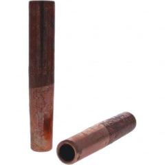 Tuffaloy - Spot Welder Tips For Use With: 4RW Electrode Holder Type: Straight Tip F Nose (Radius) - Apex Tool & Supply