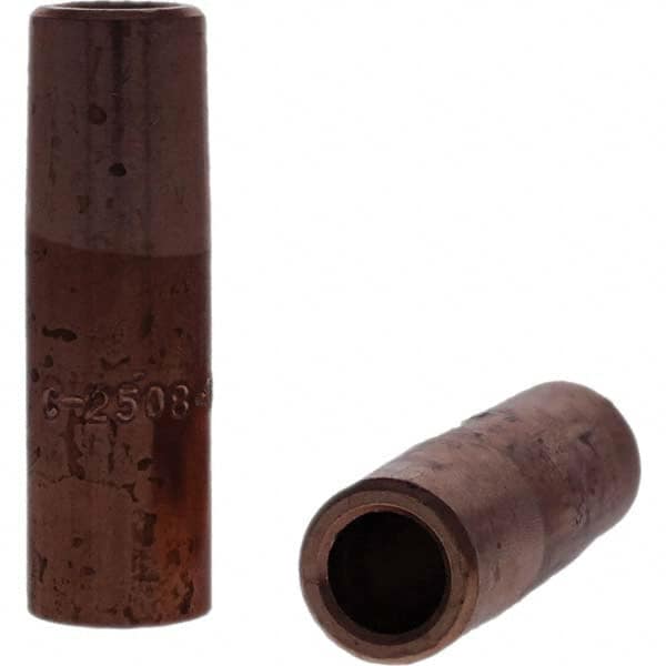 Tuffaloy - Spot Welder Tips For Use With: 6RW Electrode Holder Type: Straight Tip F Nose (Radius) - Apex Tool & Supply