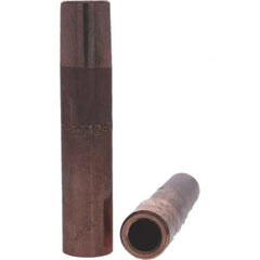 Tuffaloy - Spot Welder Tips For Use With: 6RW Electrode Holder Type: Straight Tip F Nose (Radius) - Apex Tool & Supply