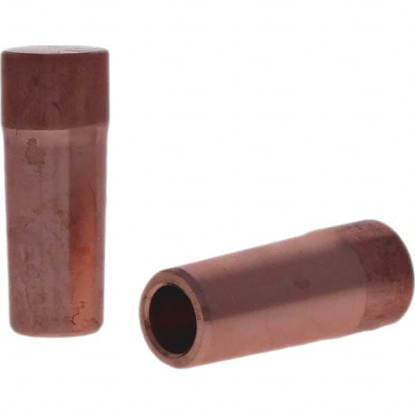 Tuffaloy - Spot Welder Tips For Use With: 4RW Electrode Holder Type: Straight Tip F Nose (Radius) - Apex Tool & Supply