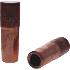 Tuffaloy - Spot Welder Tips For Use With: 4RW Electrode Holder Type: Straight Tip F Nose (Radius) - Apex Tool & Supply