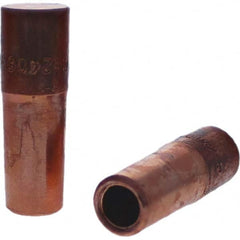 Tuffaloy - Spot Welder Tips For Use With: 4RW Electrode Holder Type: Straight Tip F Nose (Radius) - Apex Tool & Supply