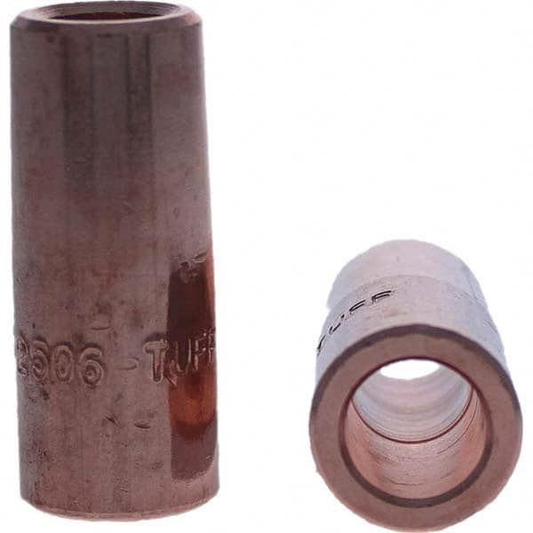 Tuffaloy - Spot Welder Tips For Use With: 5RW Electrode Holder Type: Straight Shank for 5RW Male Cap - Apex Tool & Supply