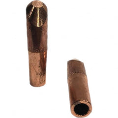 Tuffaloy - Spot Welder Tips For Use With: 4RW Electrode Holder Type: Straight Tip H Nose (Angled Offset) - Apex Tool & Supply