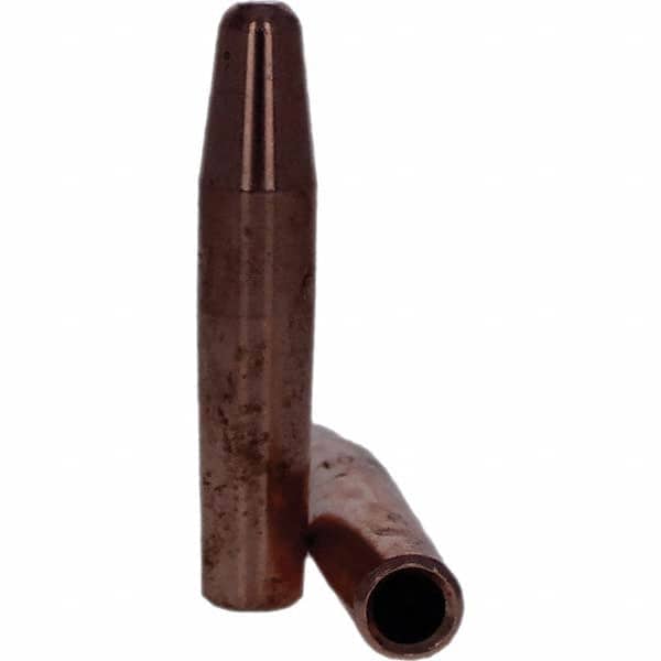 Tuffaloy - Spot Welder Tips For Use With: 4RW Electrode Holder Type: Straight Tip A Nose (Pointed) - Apex Tool & Supply