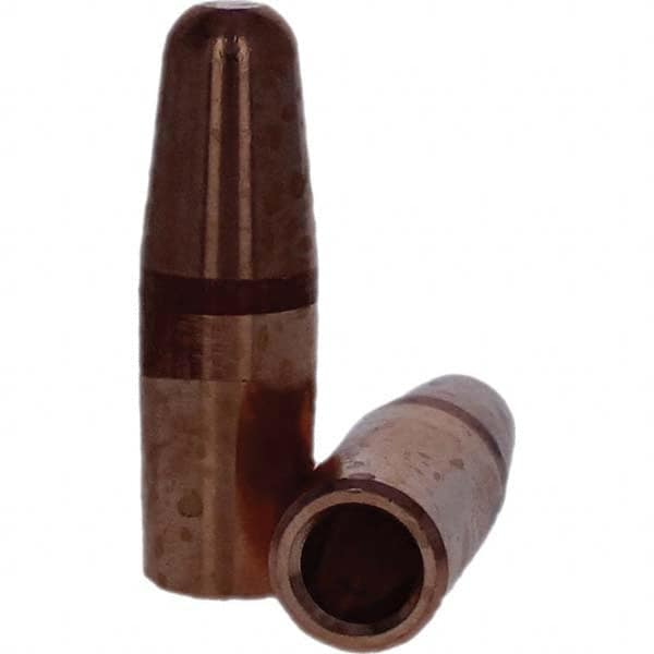 Tuffaloy - Spot Welder Tips For Use With: 5RW Electrode Holder Type: Straight Tip A Nose (Pointed) - Apex Tool & Supply