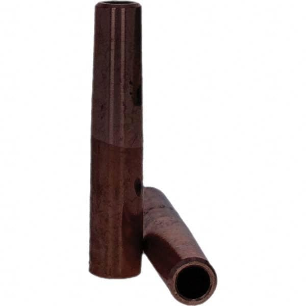 Tuffaloy - Spot Welder Tips For Use With: 4RW Electrode Holder Type: Straight Tip C Nose (Flat) - Apex Tool & Supply