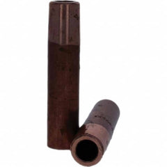 Tuffaloy - Spot Welder Tips For Use With: 5RW Electrode Holder Type: Straight Tip C Nose (Flat) - Apex Tool & Supply
