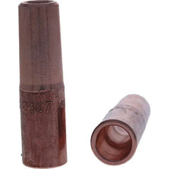 Tuffaloy - Spot Welder Tips For Use With: 4RW Electrode Holder Type: Straight Shank for 4RW Male Cap - Apex Tool & Supply