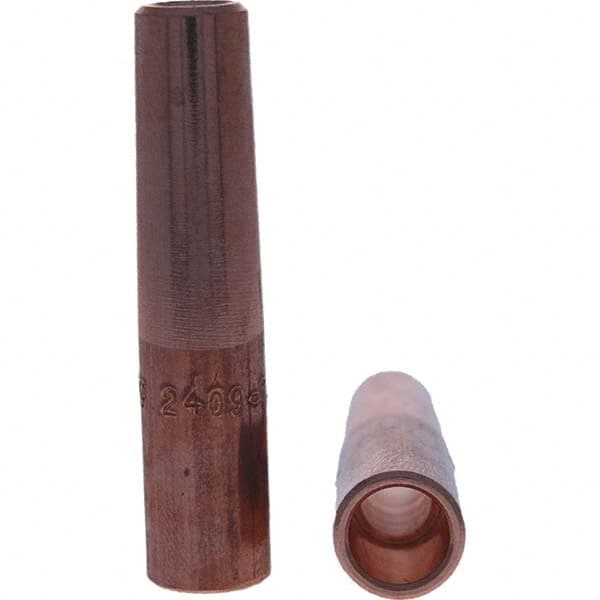 Tuffaloy - Spot Welder Tips For Use With: 4RW Electrode Holder Type: Straight Shank for 4RW Male Cap - Apex Tool & Supply
