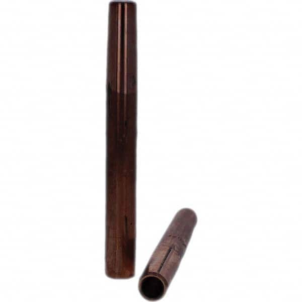 Tuffaloy - Spot Welder Tips For Use With: 4RW Electrode Holder Type: Straight Shank for 4RW Male Cap - Apex Tool & Supply
