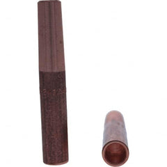 Tuffaloy - Spot Welder Tips For Use With: 4RW Electrode Holder Type: Straight Shank for 4RW Male Cap - Apex Tool & Supply
