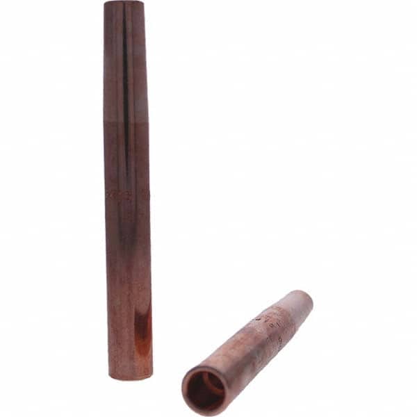 Tuffaloy - Spot Welder Tips For Use With: 4RW Electrode Holder Type: Straight Shank for 4RW Male Cap - Apex Tool & Supply