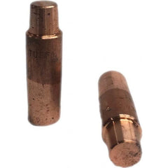 Tuffaloy - Spot Welder Tips For Use With: 5RW Electrode Holder Type: Straight Shank for 5RW Female Cap - Apex Tool & Supply