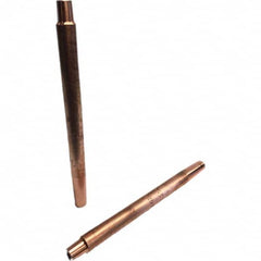 Tuffaloy - Spot Welder Tips For Use With: 4RW Electrode Holder Type: Straight Shank for 4RW Female Cap - Apex Tool & Supply