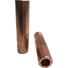 Tuffaloy - Spot Welder Tips For Use With: 6RW Electrode Holder Type: Straight Shank for 6RW Male Cap - Apex Tool & Supply