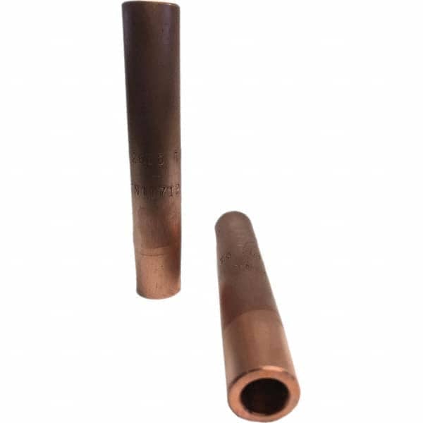 Tuffaloy - Spot Welder Tips For Use With: 6RW Electrode Holder Type: Straight Shank for 6RW Male Cap - Apex Tool & Supply
