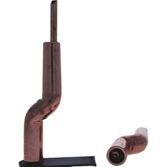 Tuffaloy - Spot Welder Tips For Use With: 4RW Electrode Holder Type: Bent Shank for 4RW Male Cap - Apex Tool & Supply