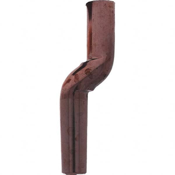 Tuffaloy - Spot Welder Tips For Use With: 4RW Electrode Holder Type: Bent Shank for 4RW Male Cap - Apex Tool & Supply