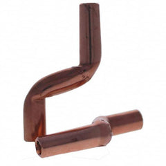Tuffaloy - Spot Welder Tips For Use With: 4RW Electrode Holder Type: Bent Shank for 4RW Male Cap - Apex Tool & Supply