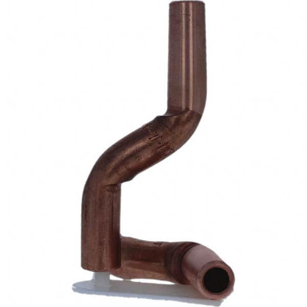 Tuffaloy - Spot Welder Tips For Use With: 4RW Electrode Holder Type: Bent Shank for 4RW Male Cap - Apex Tool & Supply