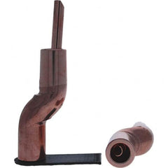 Tuffaloy - Spot Welder Tips For Use With: 5RW Electrode Holder Type: Bent Shank for 5RW Male Cap - Apex Tool & Supply