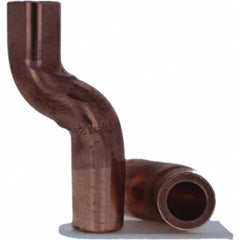 Tuffaloy - Spot Welder Tips For Use With: 5RW Electrode Holder Type: Bent Shank for 5RW Male Cap - Apex Tool & Supply