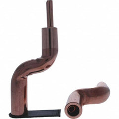 Tuffaloy - Spot Welder Tips For Use With: 5RW Electrode Holder Type: Bent Shank for 5RW Male Cap - Apex Tool & Supply