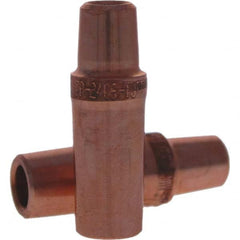 Tuffaloy - Spot Welder Tips For Use With: 4RW Electrode Holder Type: Straight Shank for 4RW Female Cap - Apex Tool & Supply
