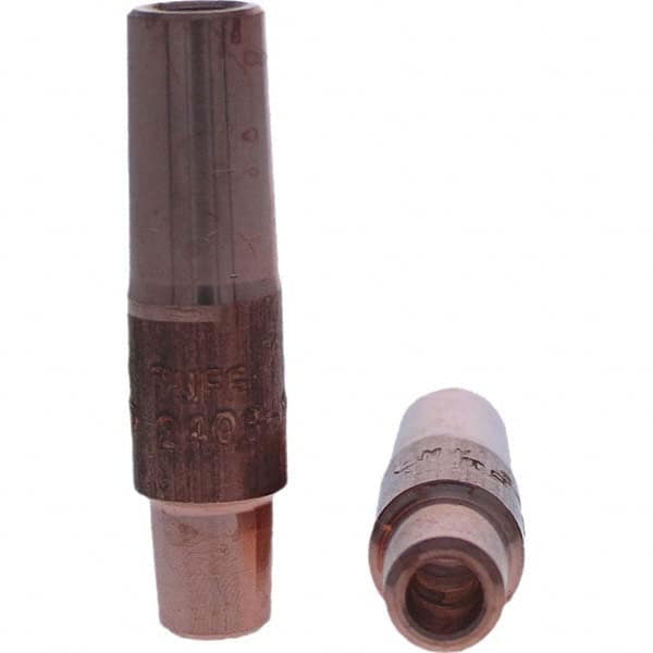 Tuffaloy - Spot Welder Tips For Use With: 4RW Electrode Holder Type: Straight Shank for 4RW Female Cap - Apex Tool & Supply