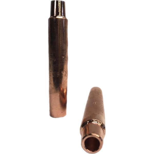 Tuffaloy - Spot Welder Tips For Use With: 5RW Electrode Holder Type: Straight Shank for 5RW Female Cap - Apex Tool & Supply