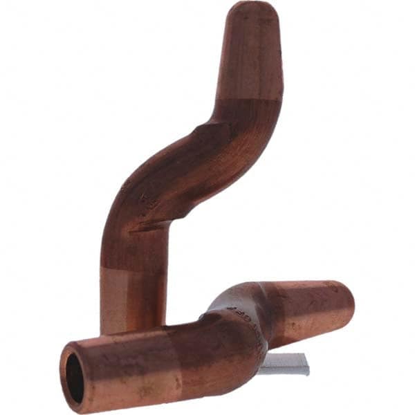 Tuffaloy - Spot Welder Tips For Use With: 5RW Electrode Holder Type: Double Bend Tip A Nose (Pointed) - Apex Tool & Supply