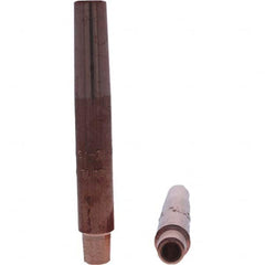 Tuffaloy - Spot Welder Tips For Use With: 4RW Electrode Holder Type: Straight Shank for 4RW Female Cap - Apex Tool & Supply