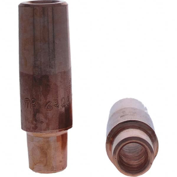 Tuffaloy - Spot Welder Tips For Use With: 5RW Electrode Holder Type: Straight Shank for 5RW Female Cap - Apex Tool & Supply