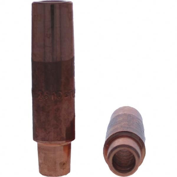 Tuffaloy - Spot Welder Tips For Use With: 5RW Electrode Holder Type: Straight Shank for 5RW Female Cap - Apex Tool & Supply