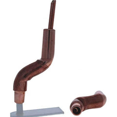 Tuffaloy - Spot Welder Tips For Use With: 4RW Electrode Holder Type: Bent Shank for 4RW Female Cap - Apex Tool & Supply