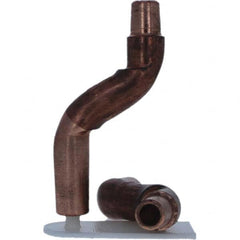 Tuffaloy - Spot Welder Tips For Use With: 4RW Electrode Holder Type: Bent Shank for 4RW Female Cap - Apex Tool & Supply