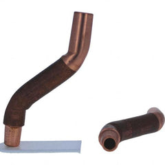 Tuffaloy - Spot Welder Tips For Use With: 4RW Electrode Holder Type: Bent Shank for 4RW Female Cap - Apex Tool & Supply