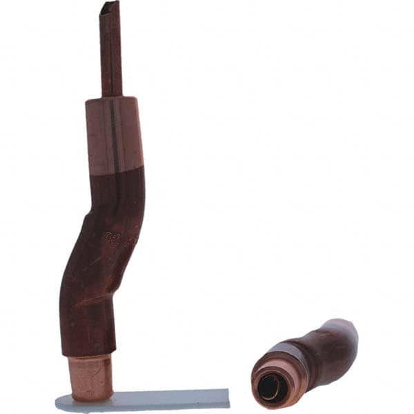 Tuffaloy - Spot Welder Tips For Use With: 5RW Electrode Holder Type: Bent Shank for 5RW Female Cap - Apex Tool & Supply