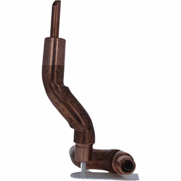 Tuffaloy - Spot Welder Tips For Use With: 5RW Electrode Holder Type: Bent Shank for 5RW Female Cap - Apex Tool & Supply