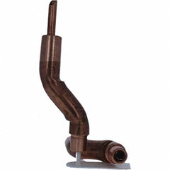 Tuffaloy - Spot Welder Tips For Use With: 5RW Electrode Holder Type: Bent Shank for 5RW Female Cap - Apex Tool & Supply