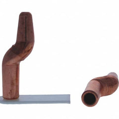 Tuffaloy - Spot Welder Tips For Use With: 4RW Electrode Holder Type: Double Bend Tip A Nose (Pointed) - Apex Tool & Supply