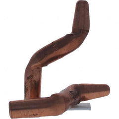 Tuffaloy - Spot Welder Tips For Use With: 4RW Electrode Holder Type: Double Bend Tip A Nose (Pointed) - Apex Tool & Supply