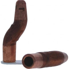 Tuffaloy - Spot Welder Tips For Use With: 5RW Electrode Holder Type: Double Bend Tip A Nose (Pointed) - Apex Tool & Supply