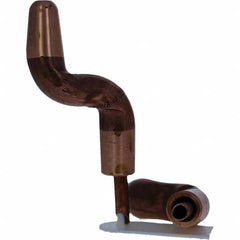 Tuffaloy - Spot Welder Tips For Use With: 5RW Electrode Holder Type: Double Bend Tip A Nose (Pointed) - Apex Tool & Supply