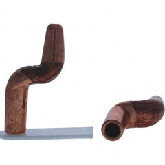 Tuffaloy - Spot Welder Tips For Use With: 4RW Electrode Holder Type: Double Bend Tip A Nose (Pointed) - Apex Tool & Supply